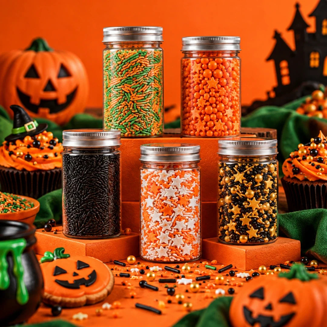 Classic Jack-O'-Lantern Sprinkles Kit