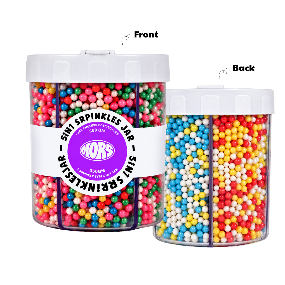 5 in 1 Sprinkles Jar