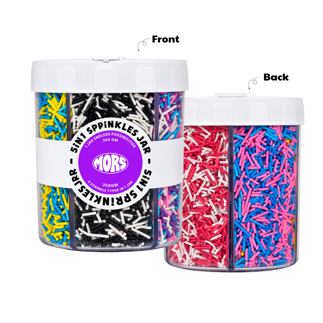 5 in 1 Sprinkles Jar