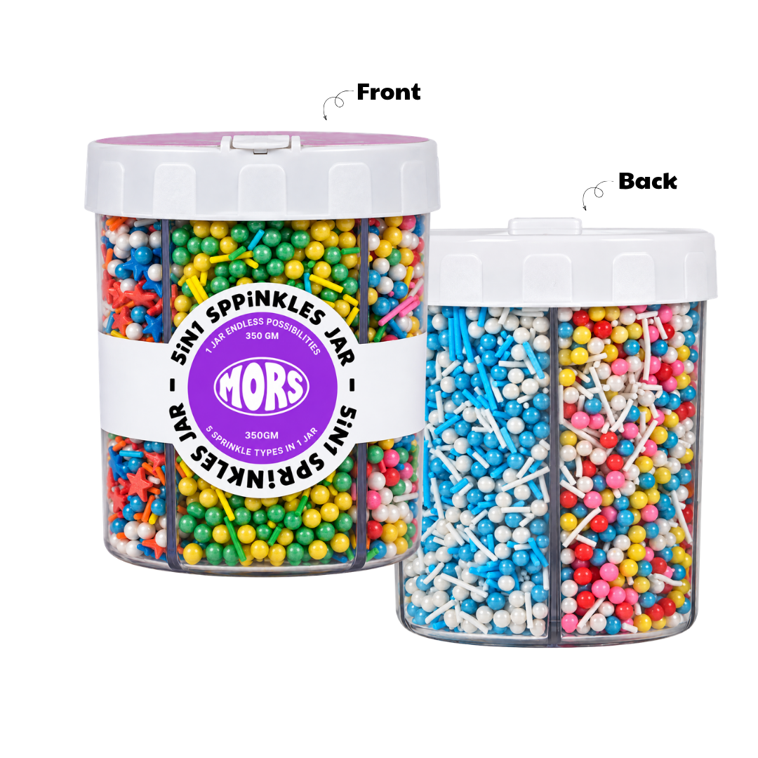5 in 1 Sprinkles Jar