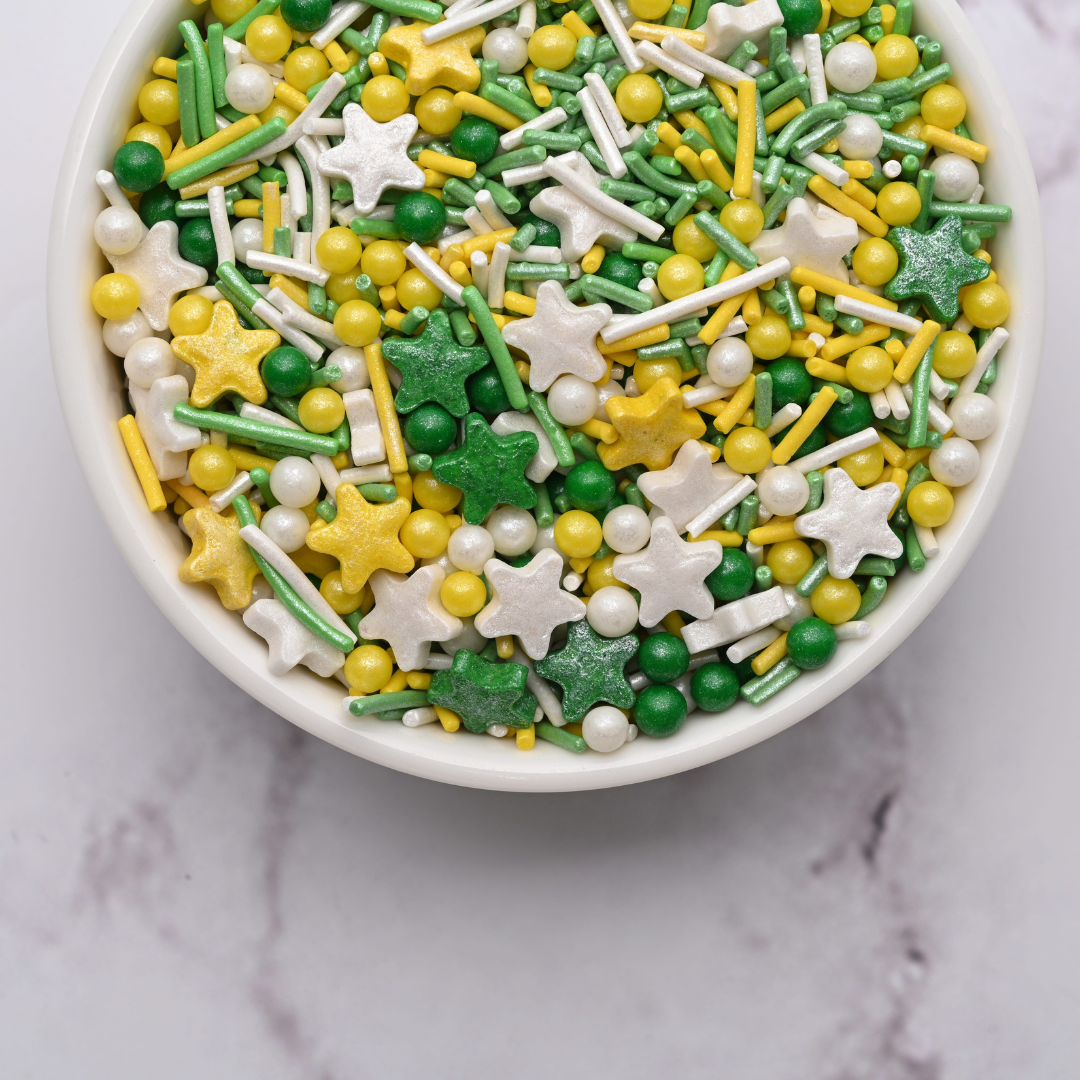 Emerald Forest Stars Sprinkles