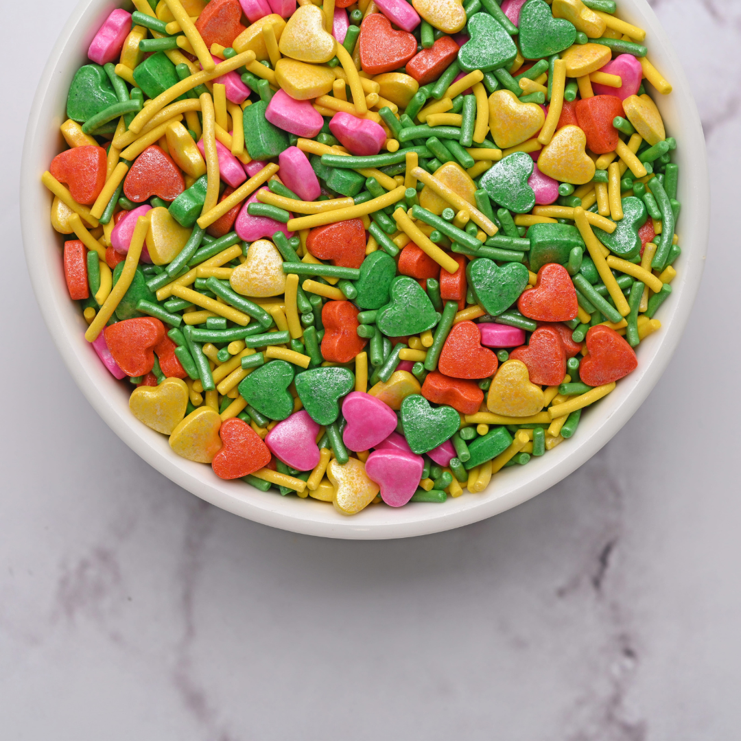 Fiesta Heartburst Sprinkles