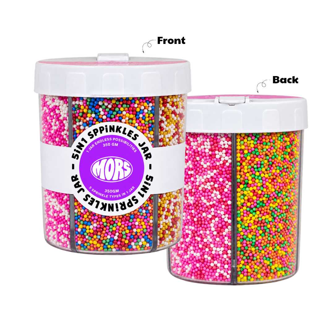 5 in 1 Sprinkles Jar