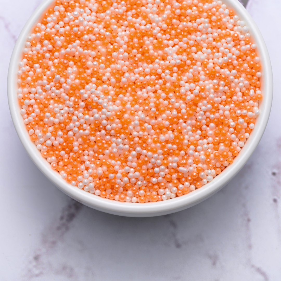 Orange Creamsicle Pearls Sprinkles