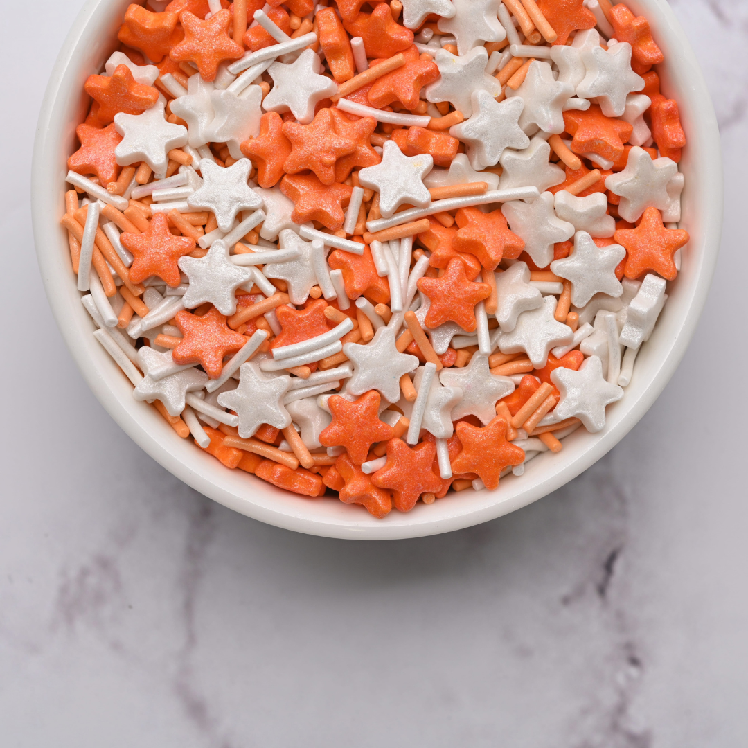 Orange Starlight Sprinkles