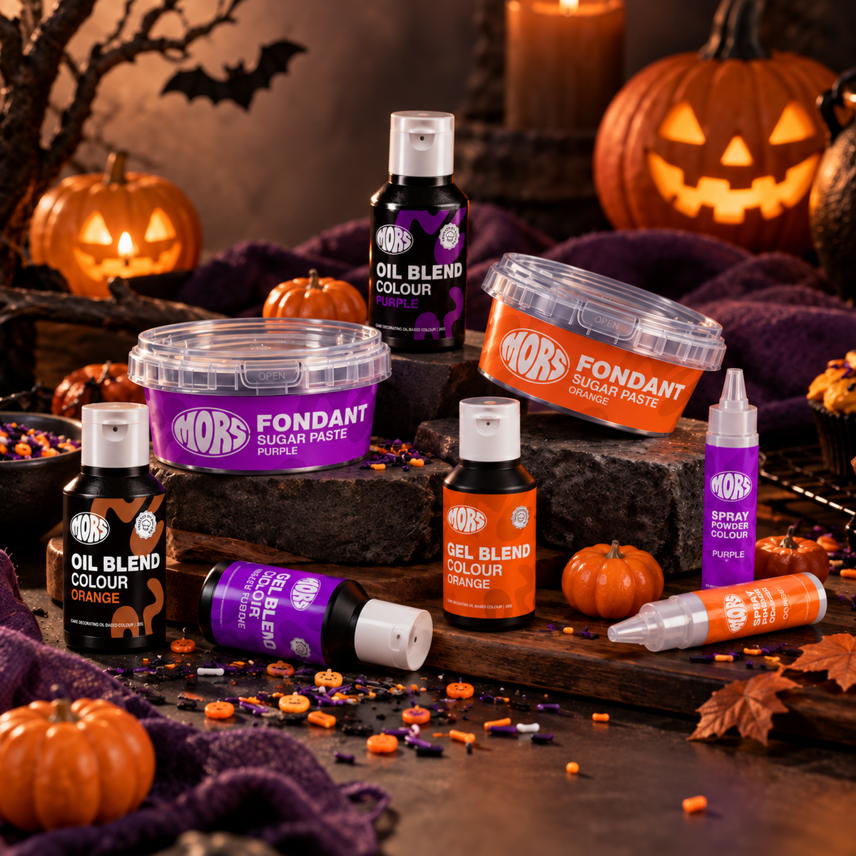 Orange & Purple Halloween Kit