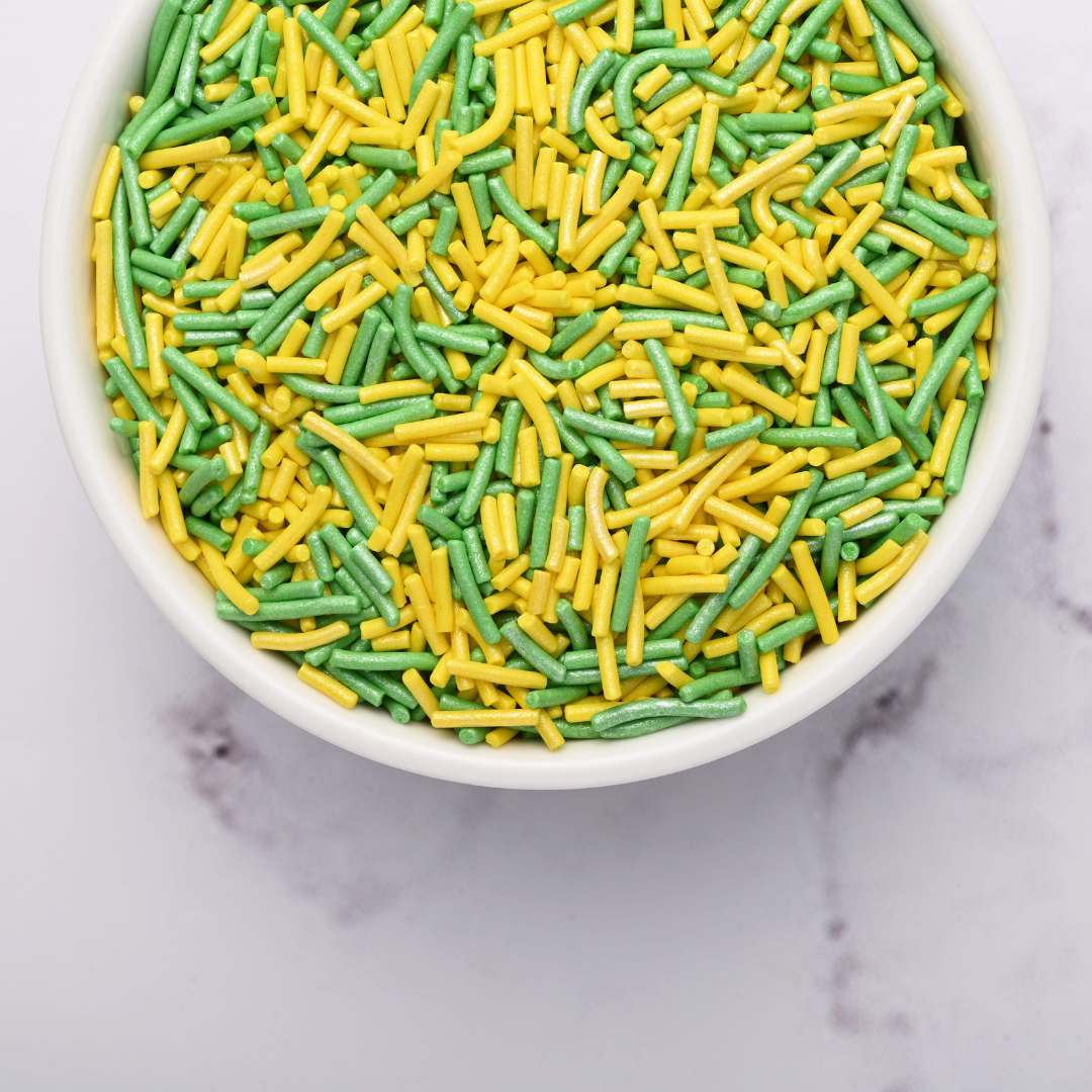 Pineapple Mint Swirl Sprinkles