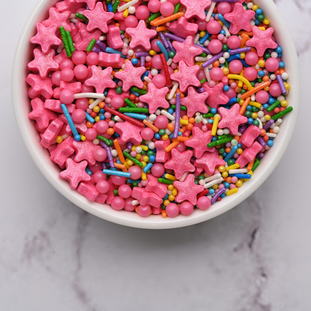 Pink Starlight Fiesta Sprinkles