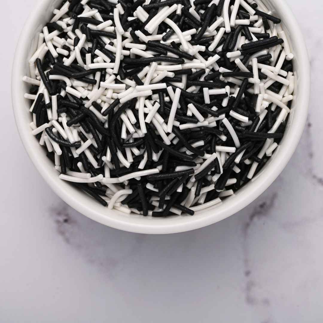 Tuxedo Drizzle Sprinkles