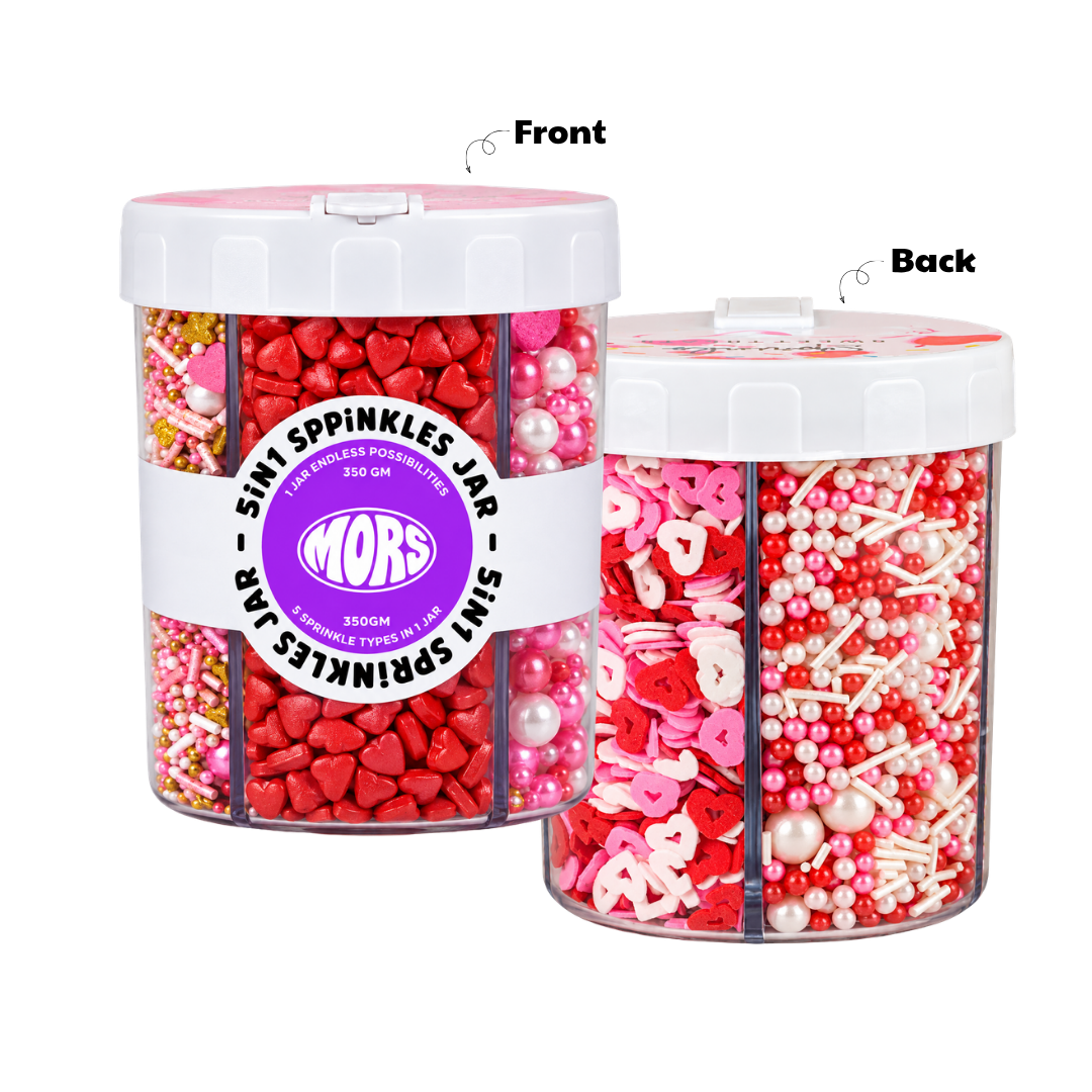 5 in 1 Sprinkles Jar