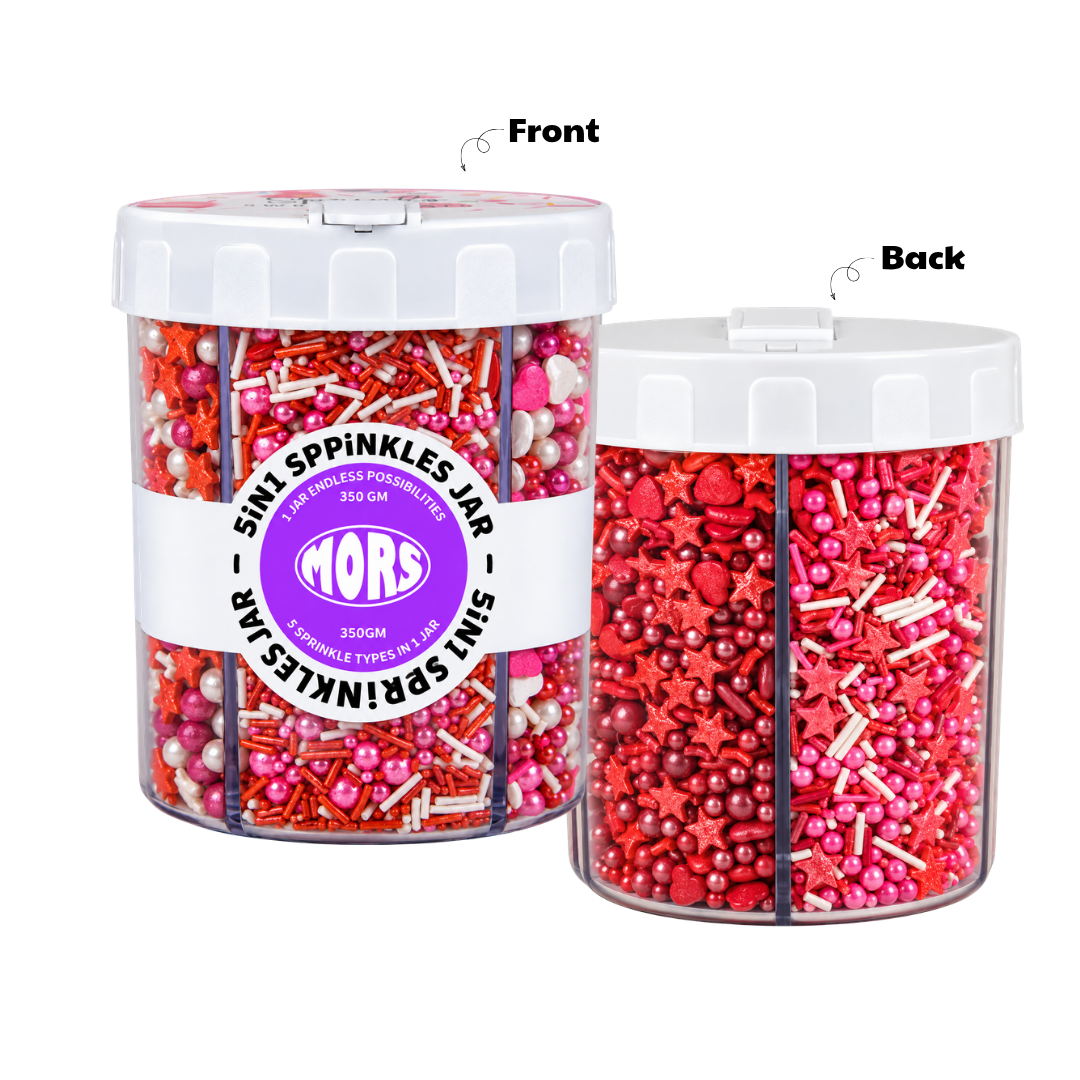 5 in 1 Sprinkles Jar