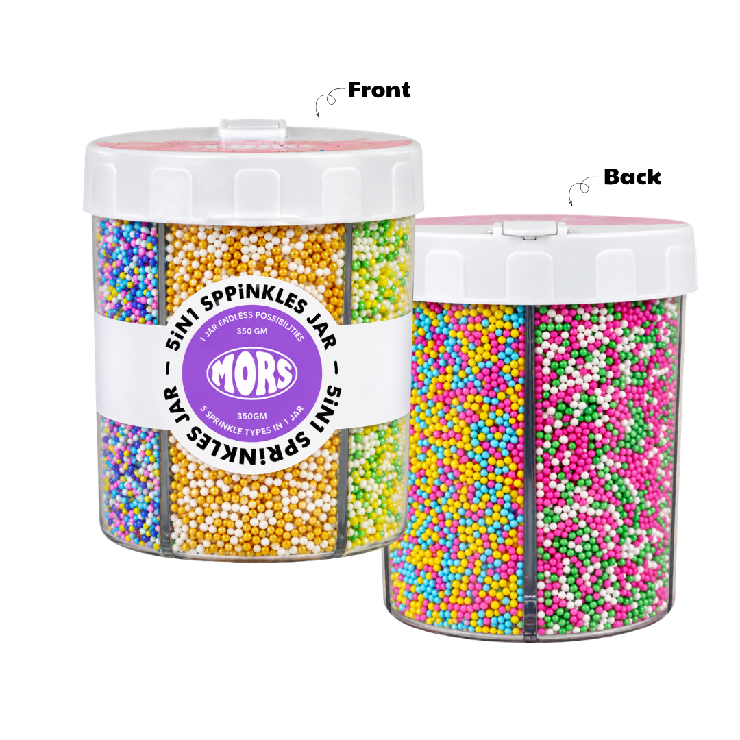 5 in 1 Sprinkles Jar