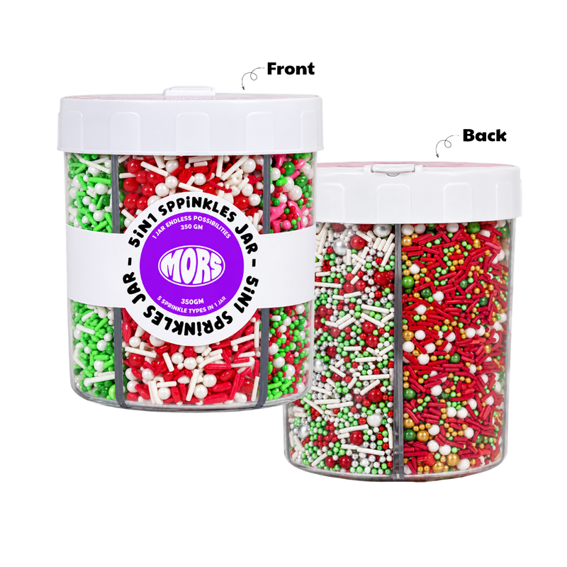 5 in 1 Sprinkles Jar